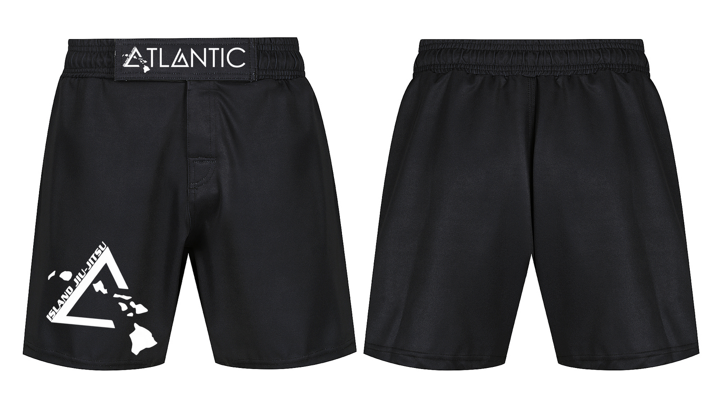 Island Jiu-Jitsu Atlantic Plain Fight Shorts
