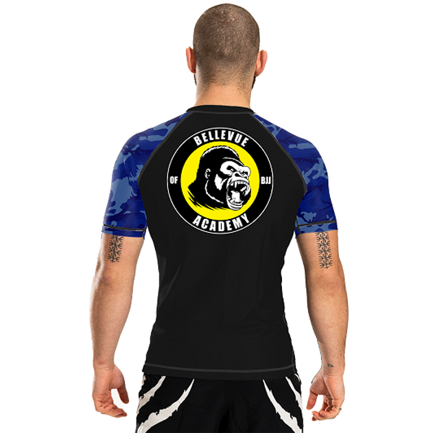 BA BJJ Short Sleeve Ranked Team Rashguard