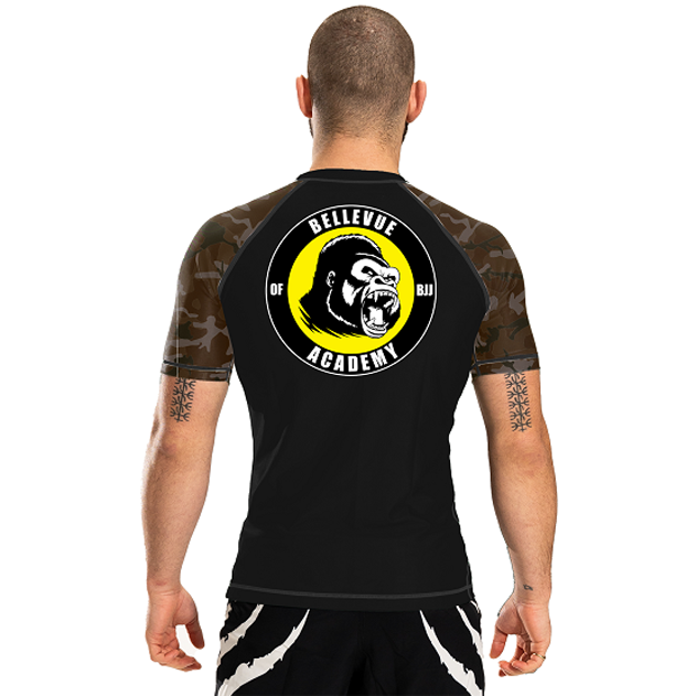 BA BJJ Short Sleeve Ranked Team Rashguard