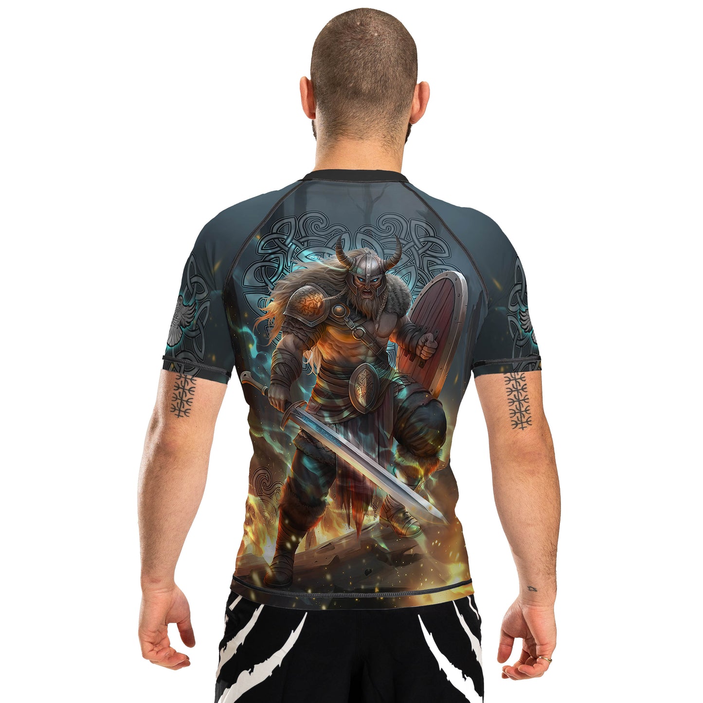 Einherjar Men's Short Sleeve Rashguard