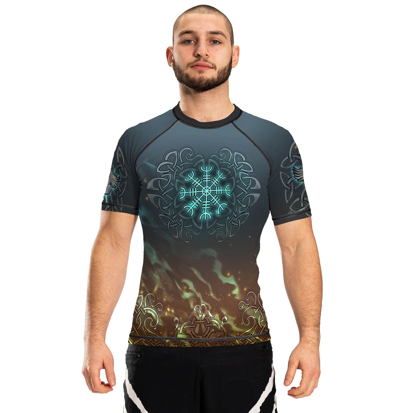 Einherjar Men's Short Sleeve Rashguard