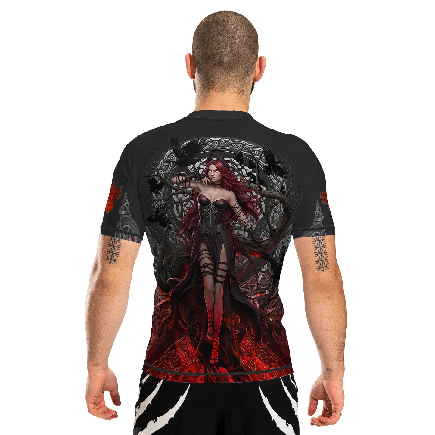 The Morrigan Men's Short Sleeve Rashguard