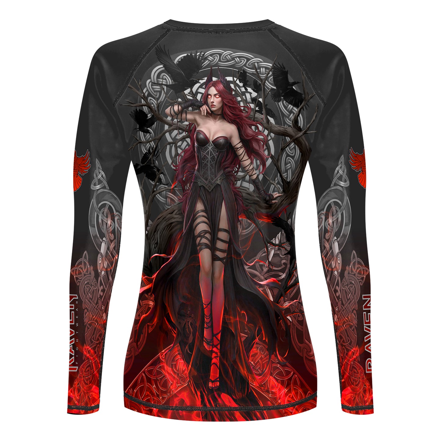 The Morrigan Women's Long Sleeve Rashguard