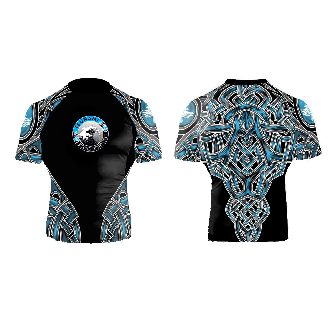 Tsunami BJJ Nordic Women's Short Sleeve Club Rashguard