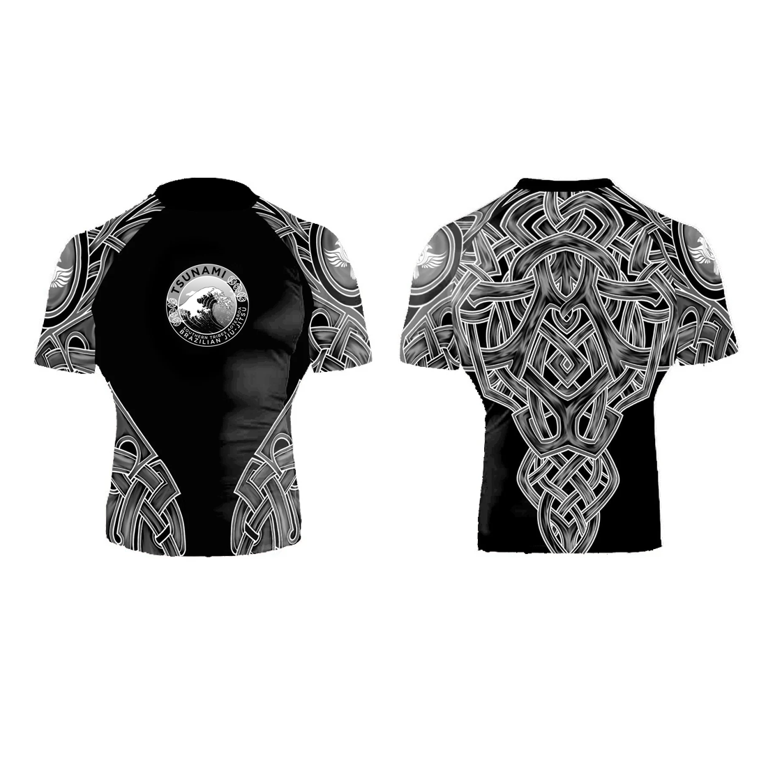 Tsunami BJJ Nordic Women's Short Sleeve Club Rashguard