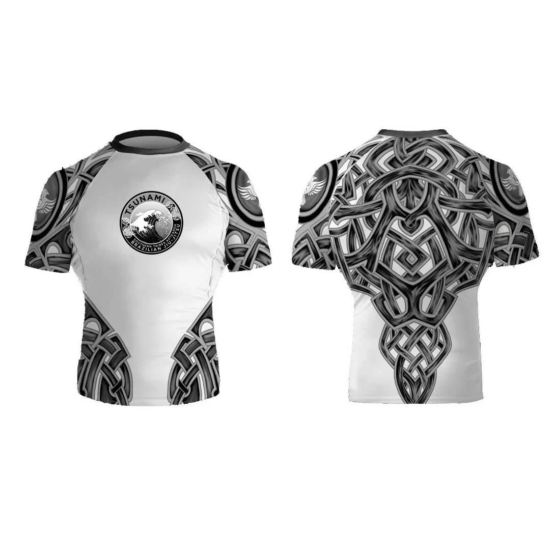 Tsunami BJJ Nordic Women's Short Sleeve Club Rashguard