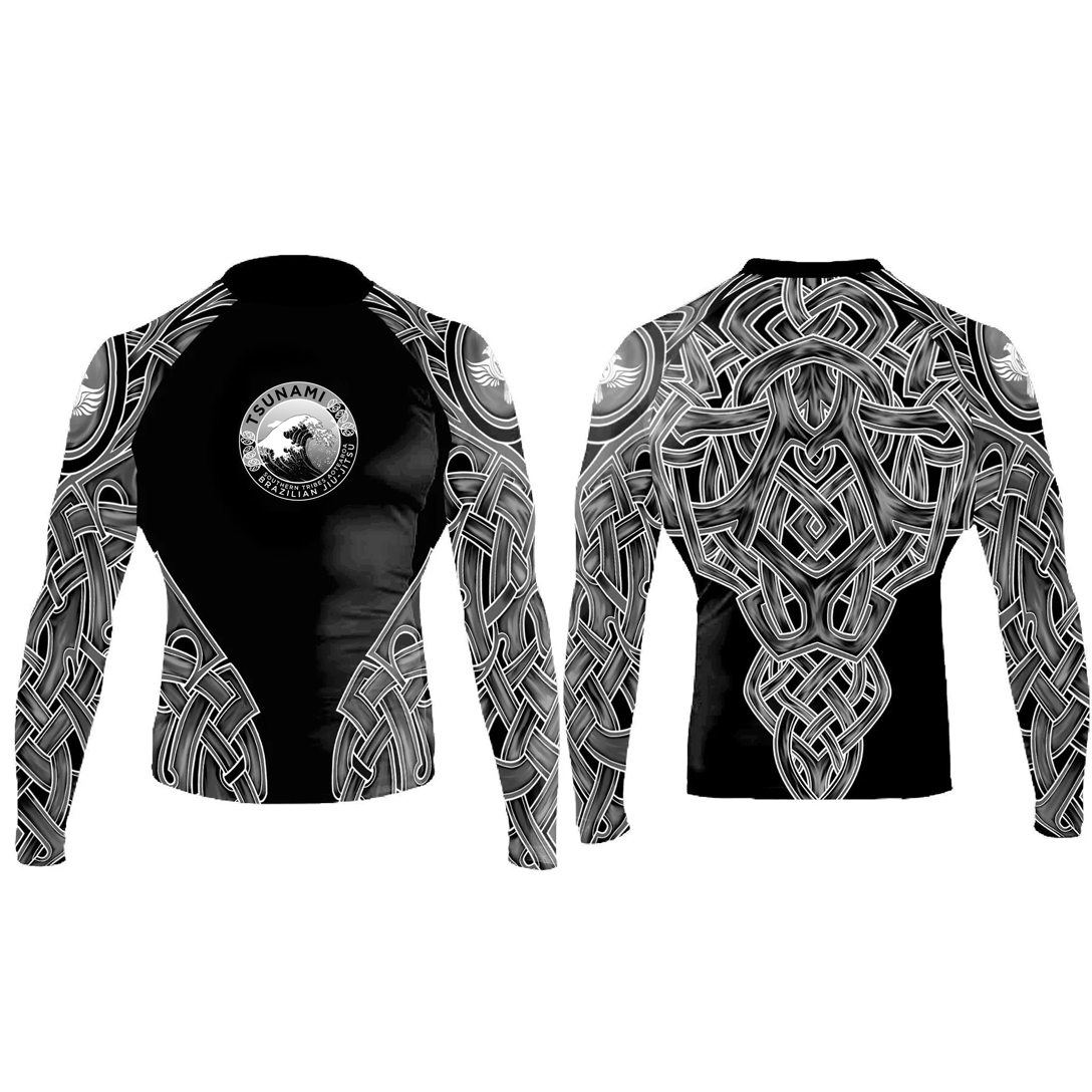 Tsunami BJJ Nordic Junior long Sleeve Club Rashguard