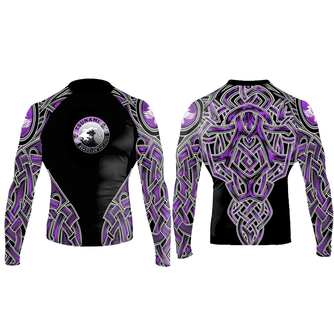 Tsunami BJJ Nordic Junior long Sleeve Club Rashguard