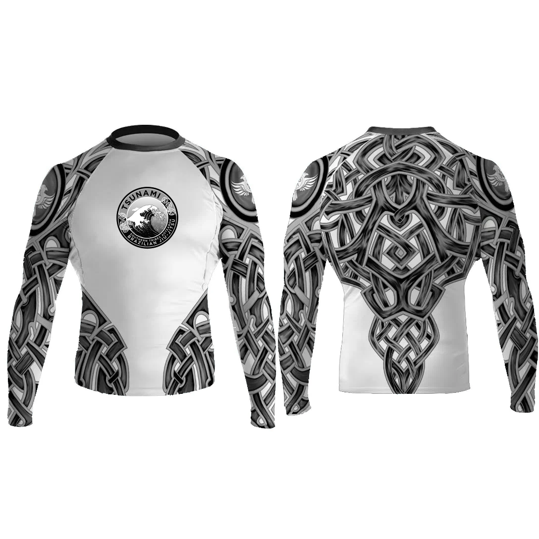 Tsunami BJJ Nordic Junior long Sleeve Club Rashguard