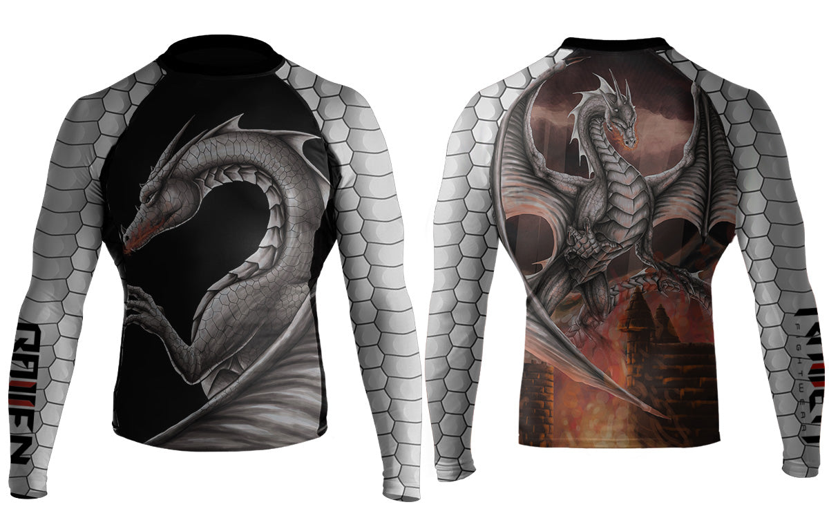 Dragon's Series Men's Long Sleeve Rashguard
