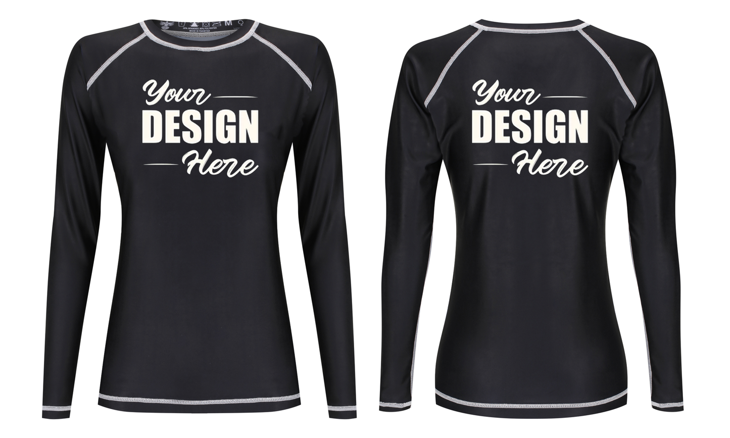 Women's Custom Long Sleeve Rashguard