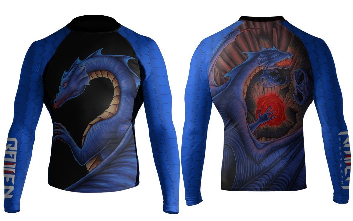 Dragon's Series Men's Long Sleeve Rashguard