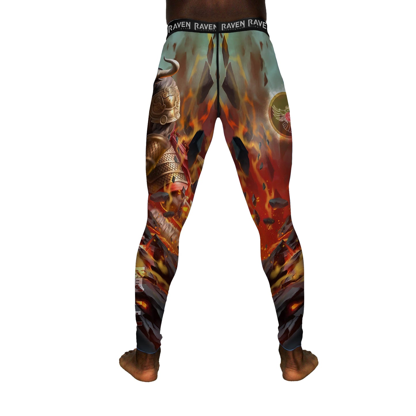 Bull Demon King Men's Spats - Raven Fightwear
