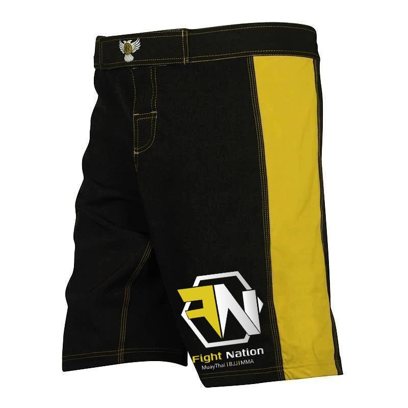 Fight Nation Club Shorts (Junior) - Raven Fightwear