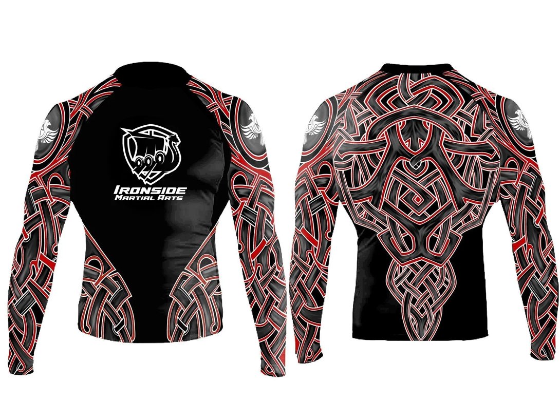 Ironside Club Rashguard - Raven Fightwear