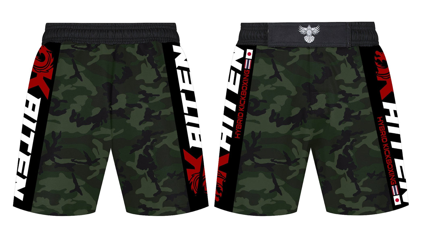 Kaiten Club Shorts - Raven Fightwear