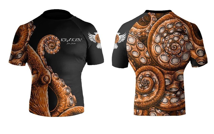 Kraken Jiu Jitsu Club Rashguard - Raven Fightwear