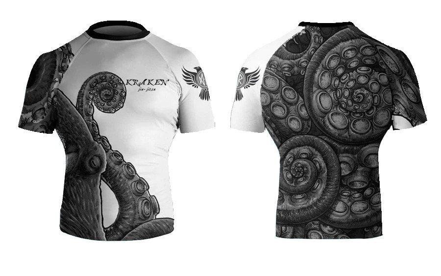Kraken Jiu Jitsu Club Rashguard - Raven Fightwear