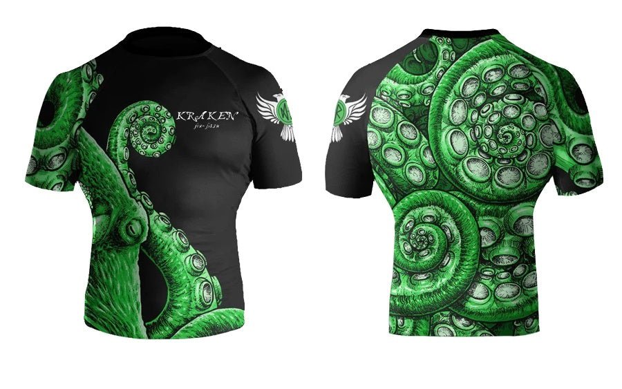 Kraken Jiu Jitsu Club Rashguard - Raven Fightwear