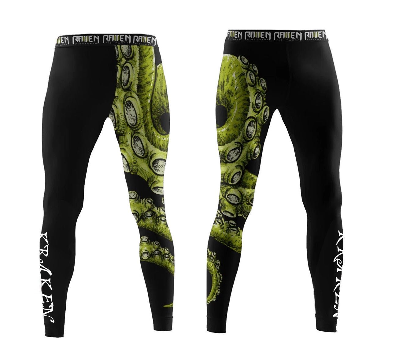 Kraken Jiu Jitsu Club Spats - Raven Fightwear