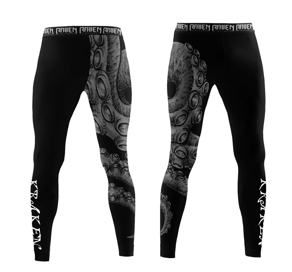 Kraken Jiu Jitsu Club Spats (Women's) - Raven Fightwear