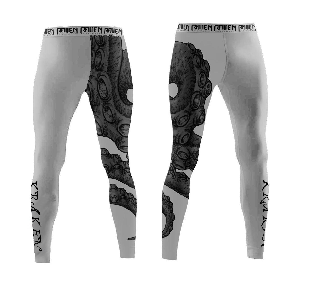 Kraken Jiu Jitsu Club Spats (Women's) - Raven Fightwear