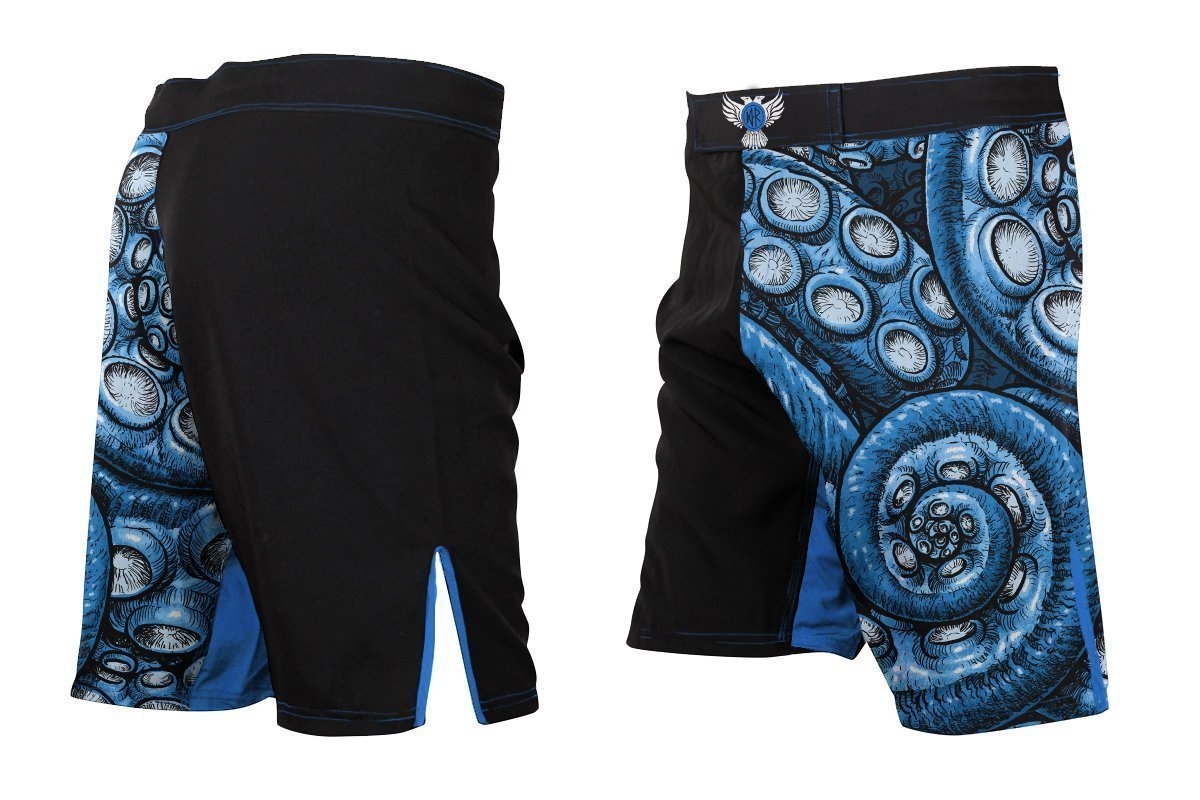 Kraken Men's Fight Shorts - Raven Fightwear