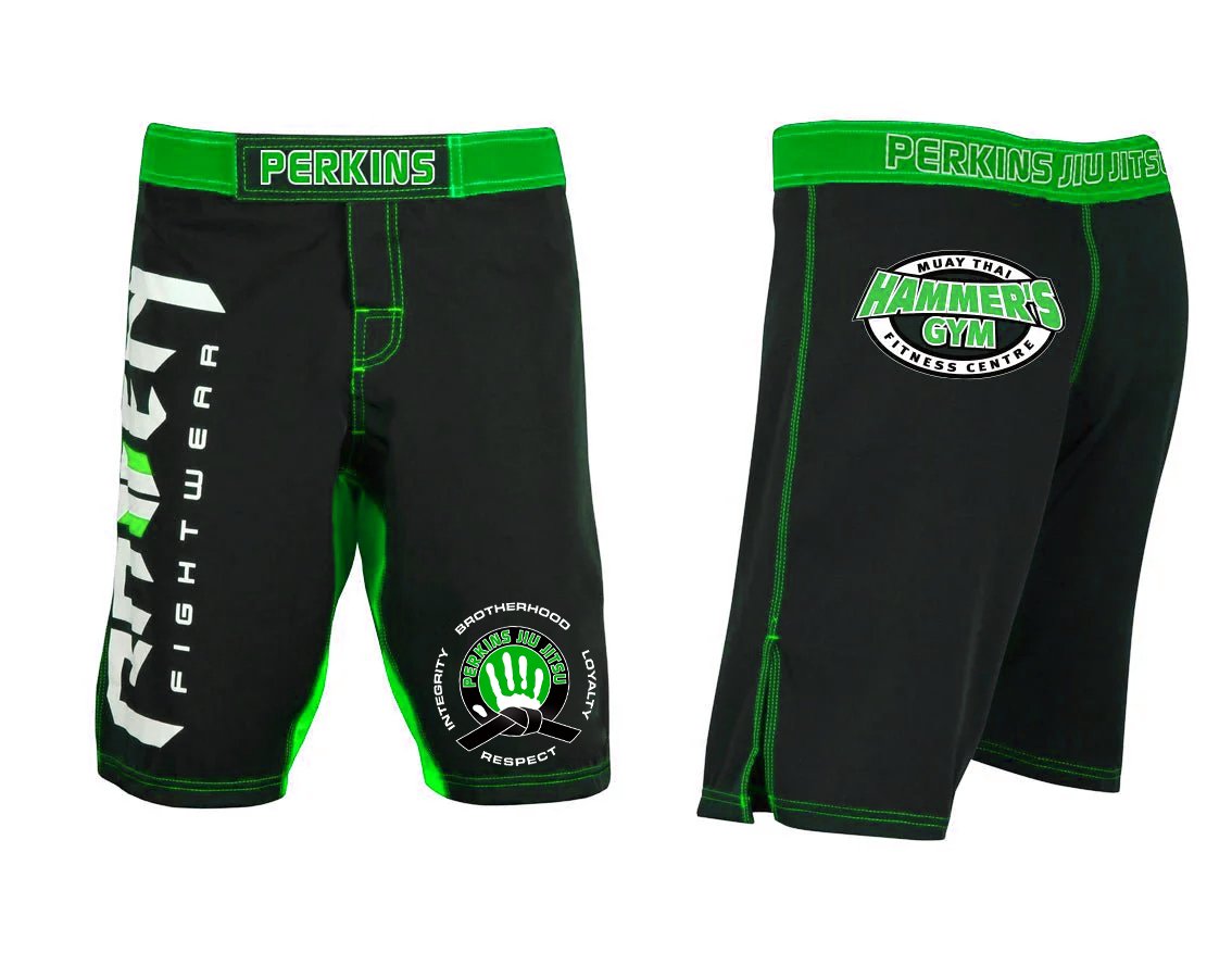 Perkins Junior Fight Shorts - Raven Fightwear