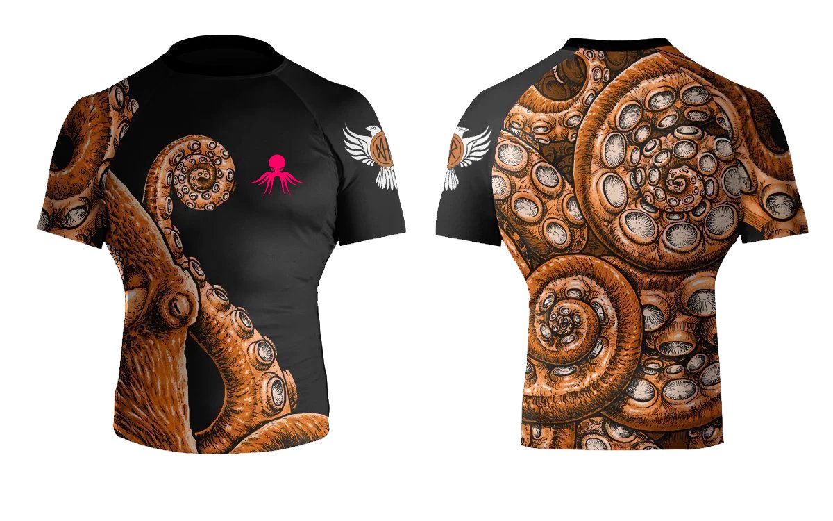 The Compound Club Junior Short Sleeve Rashguard - Raven Fightwear