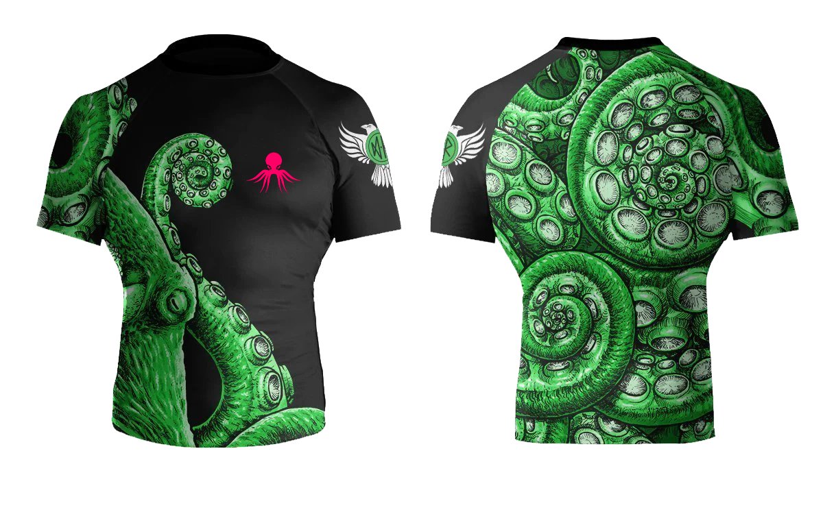 The Compound Club Junior Short Sleeve Rashguard - Raven Fightwear