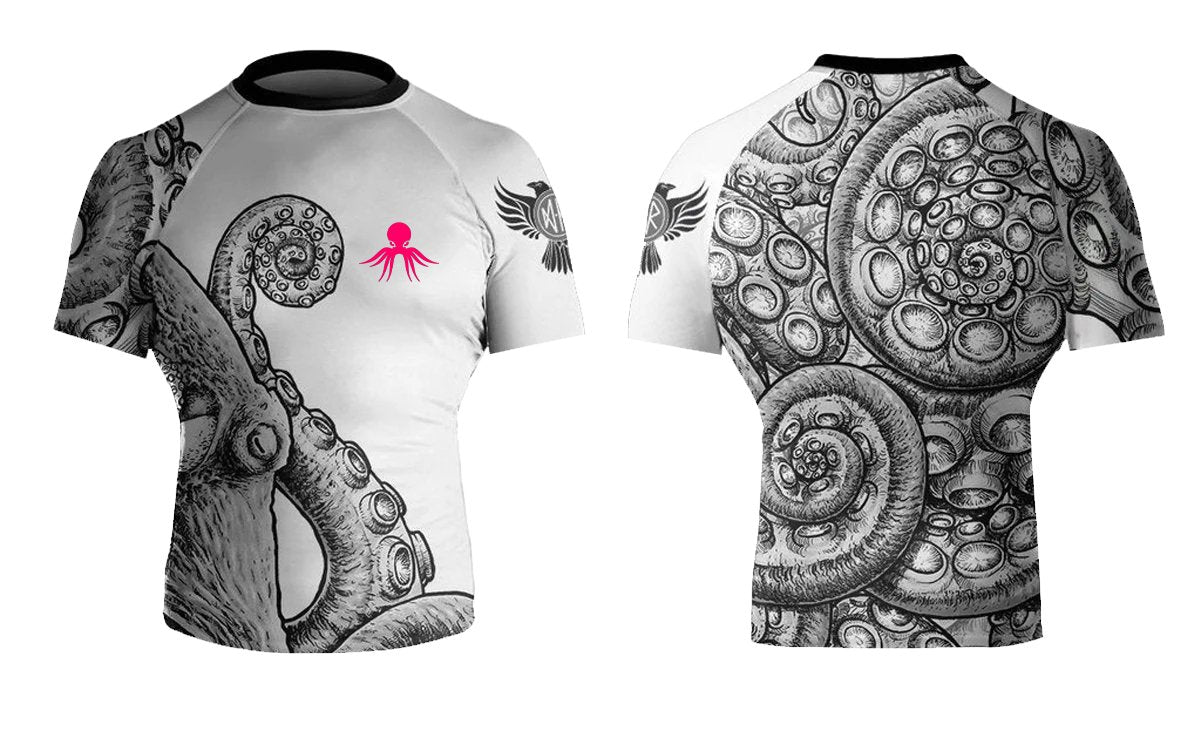 The Compound Club Junior Short Sleeve Rashguard - Raven Fightwear