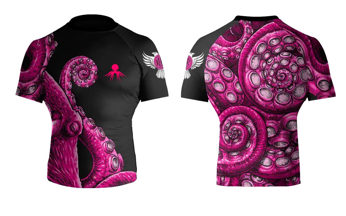The Compound Club Junior Short Sleeve Rashguard - Raven Fightwear
