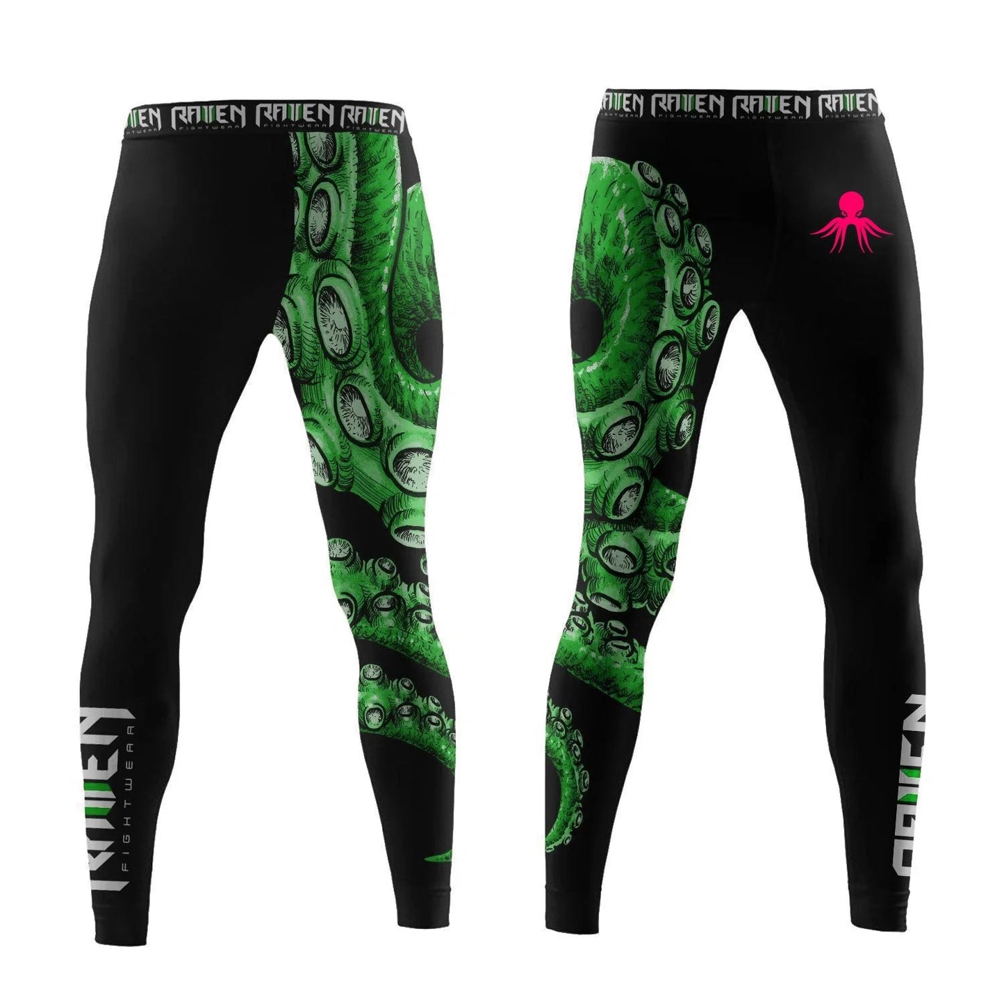The Compound Club Men's Spats - Raven Fightwear