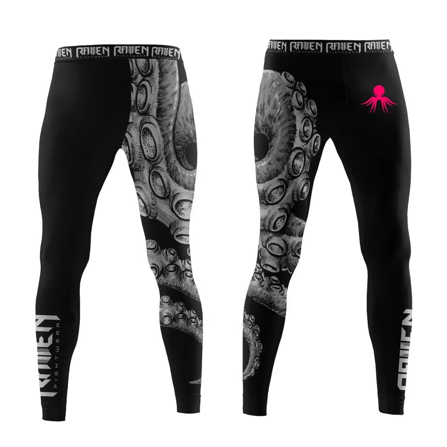 The Compound Club Men's Spats - Raven Fightwear