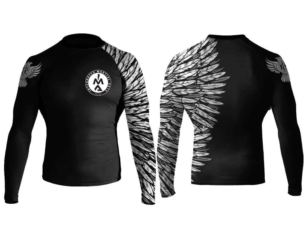 Integrated Martial Arts Club Rashguard Junior Long Sleeve Rashguard