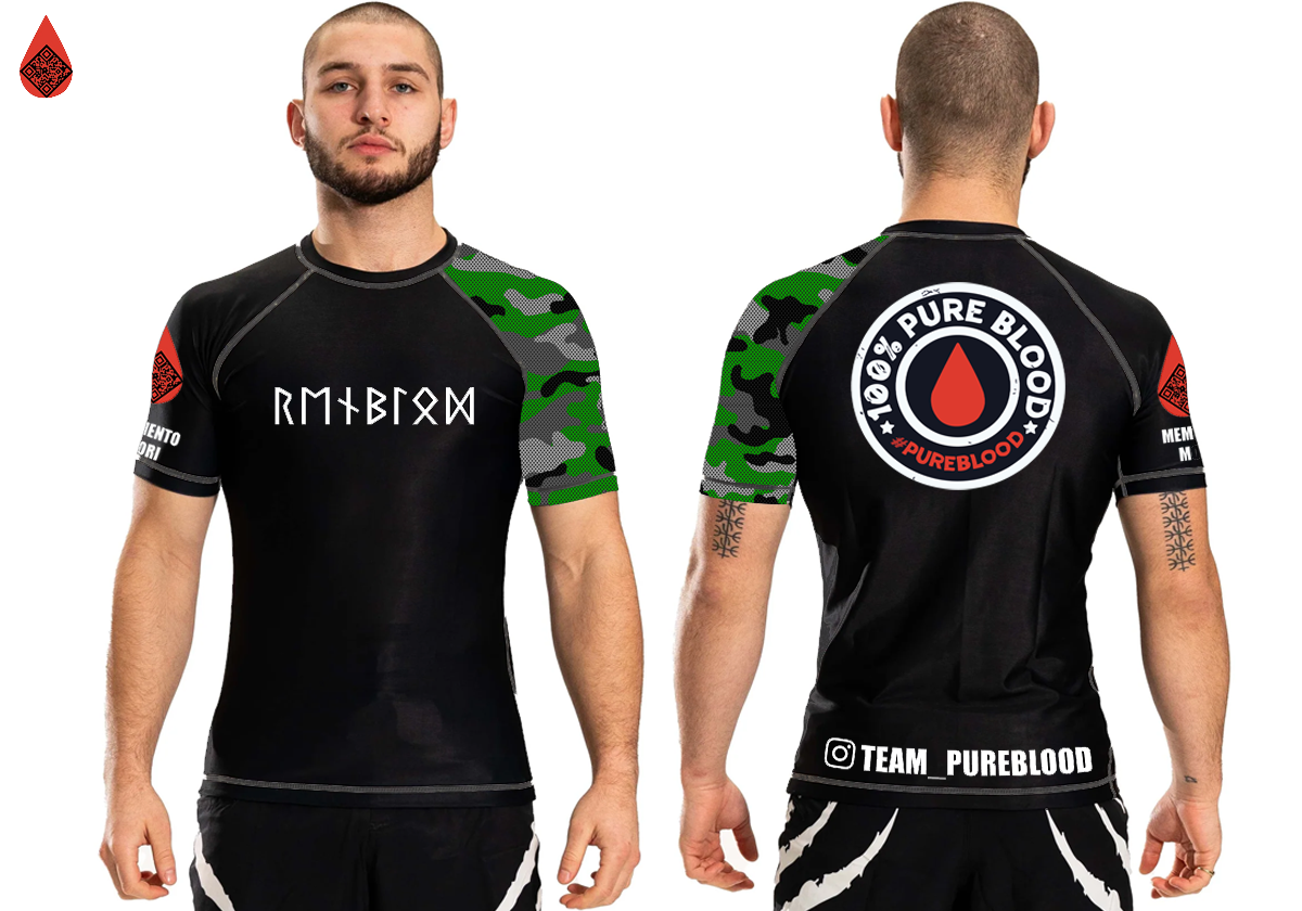 Team Pureblood Club Rashguard Junior Short Sleeve Rashguard