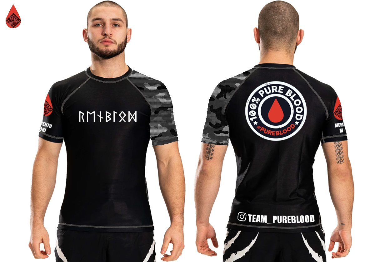 Team Pureblood Club Rashguard Junior Short Sleeve Rashguard
