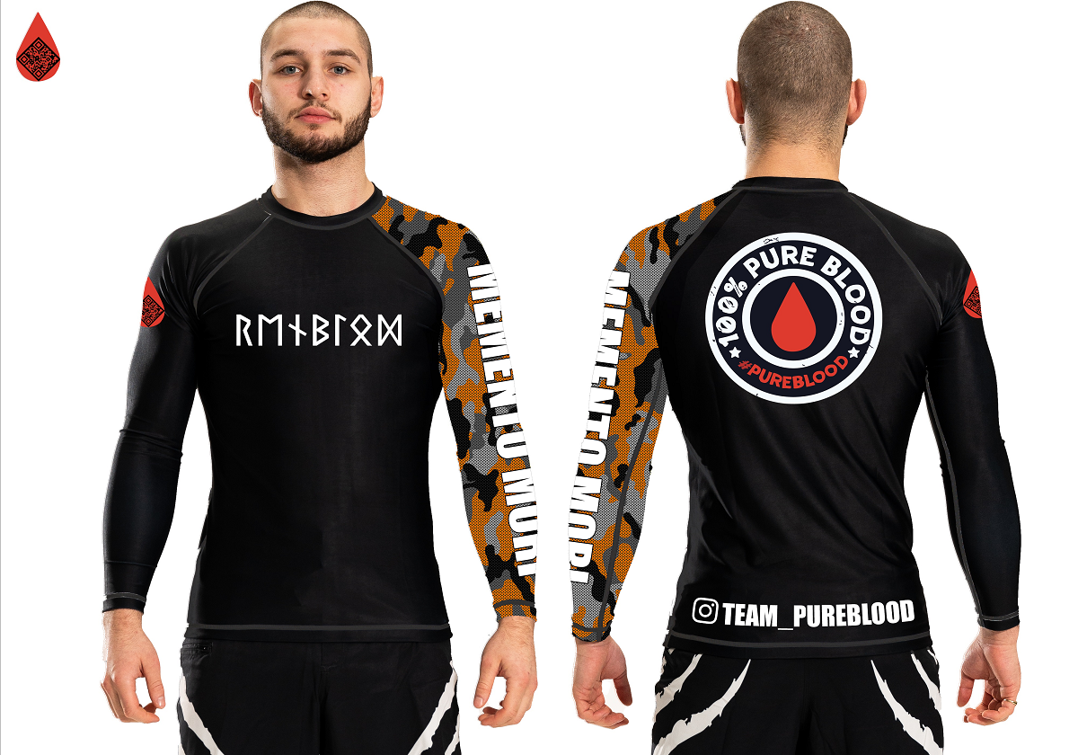 Team Pureblood Club Rashguard Junior Long Sleeve Rashguard