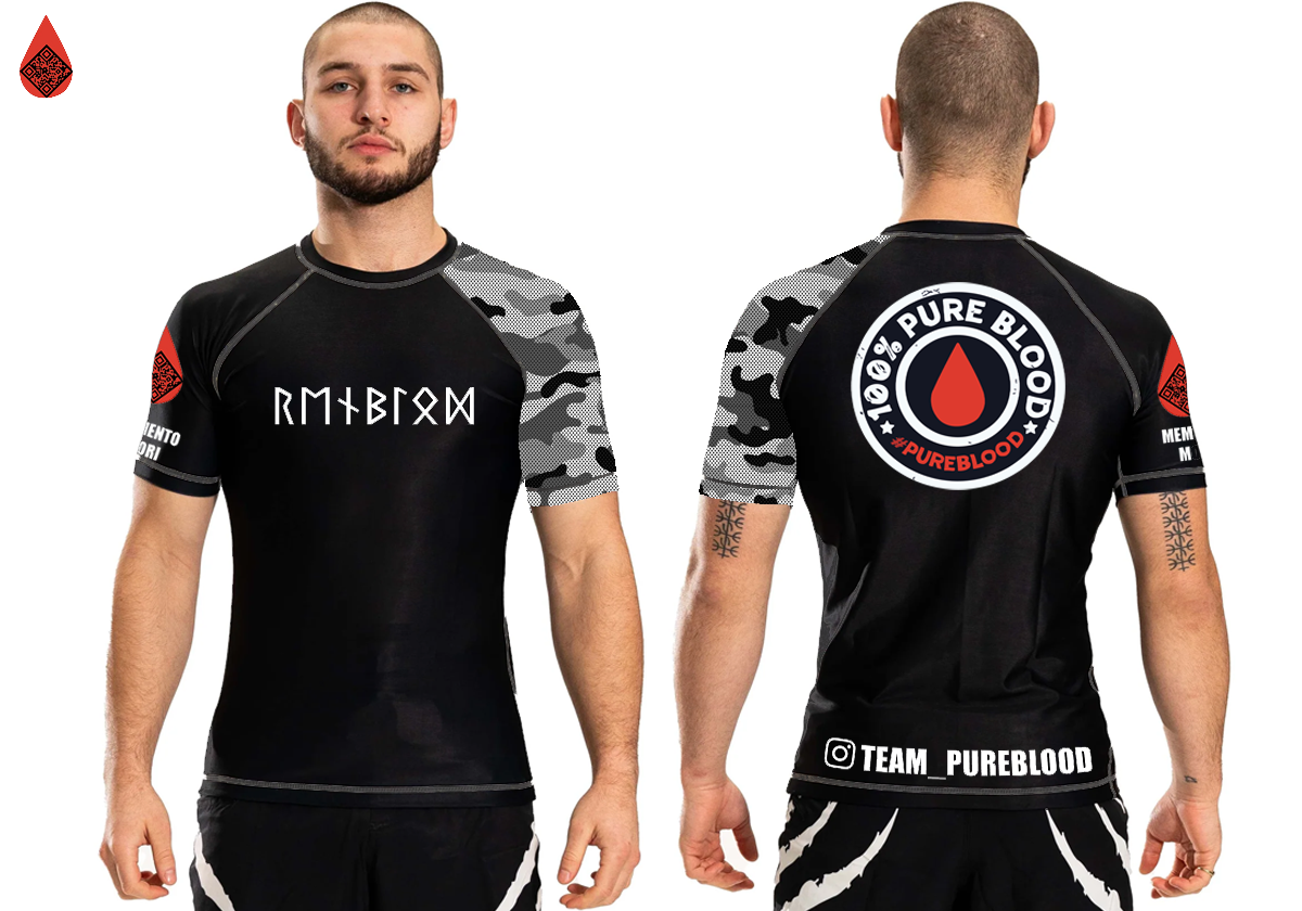 Team Pureblood Club Rashguard Junior Short Sleeve Rashguard