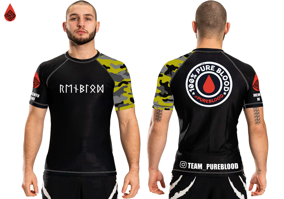 Team Pureblood Club Rashguard Junior Short Sleeve Rashguard