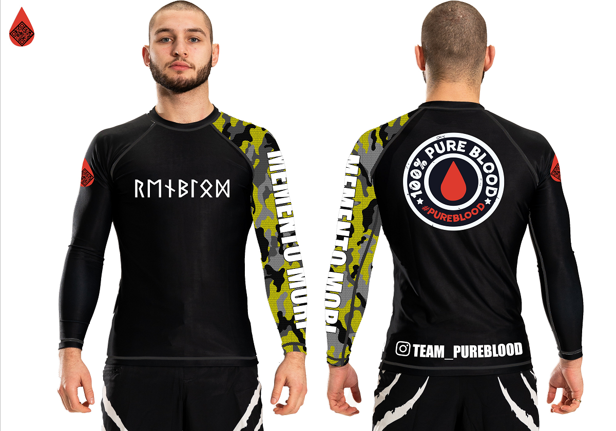 Team Pureblood Club Rashguard Junior Long Sleeve Rashguard
