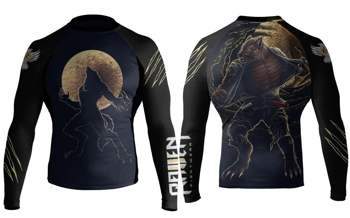 BJJ Horror Werewolf - Raven Fightwear - US
