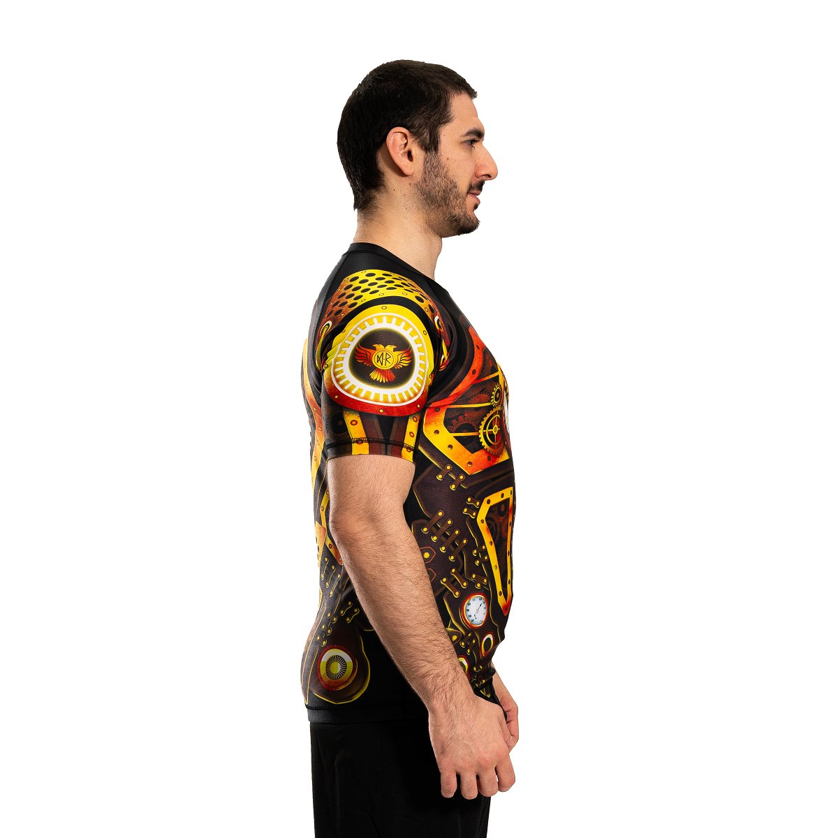 Steampunk Men's Short Sleeve Rashguard Right