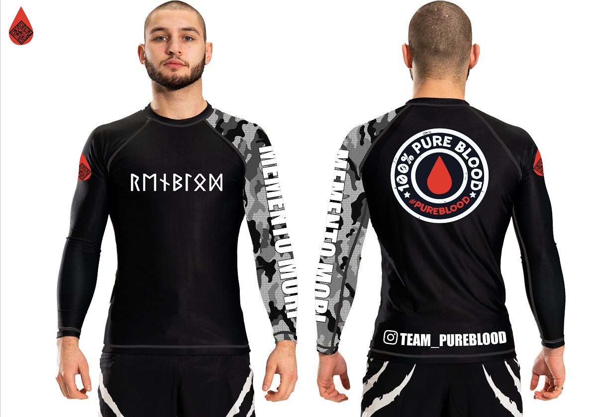 Team Pureblood Club Rashguard (Junior) - Raven Fightwear