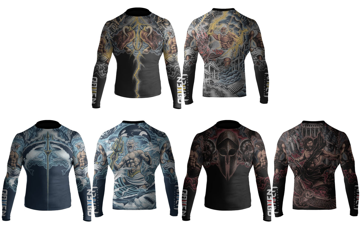 The Big Three - Three Pack - Raven Fightwear - US