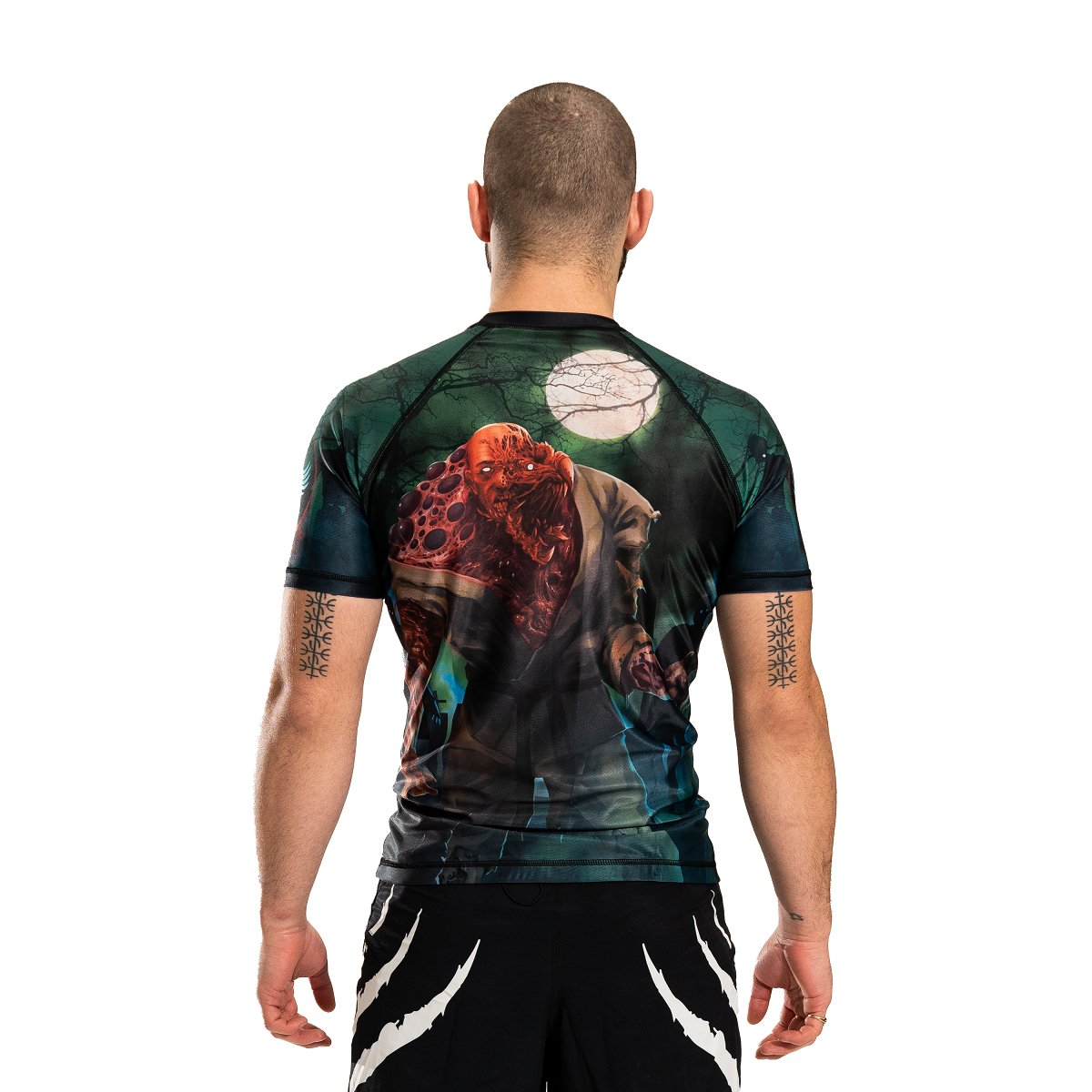 Zombie Men's Short Sleeve Rashguard Back