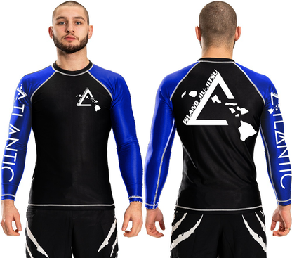 Island Jiu-Jitsu Atlantic  Ranked Plain Rashguard