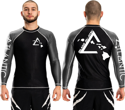 Island Jiu-Jitsu Atlantic Junior Ranked Plain Rashguard
