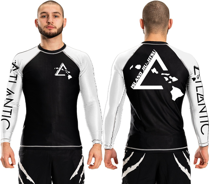 Island Jiu-Jitsu Atlantic Junior Ranked Plain Rashguard