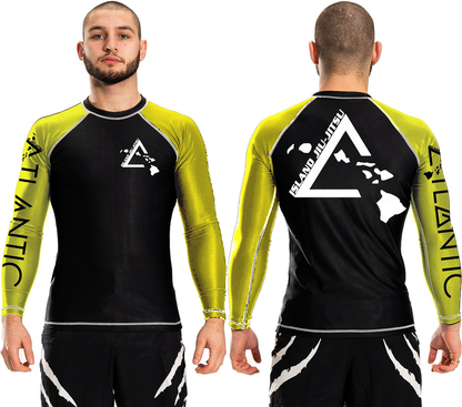 Island Jiu-Jitsu Atlantic Junior Ranked Plain Rashguard